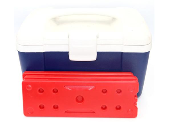 Saúde grandes blocos de gelo reusáveis finos do gel do congelador para o marisco Transportion dos refrigeradores