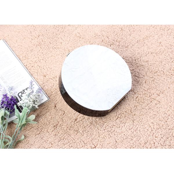 White Color Moon Shaped Ladies Evening Clutch Bags Customized Cute Face Printed