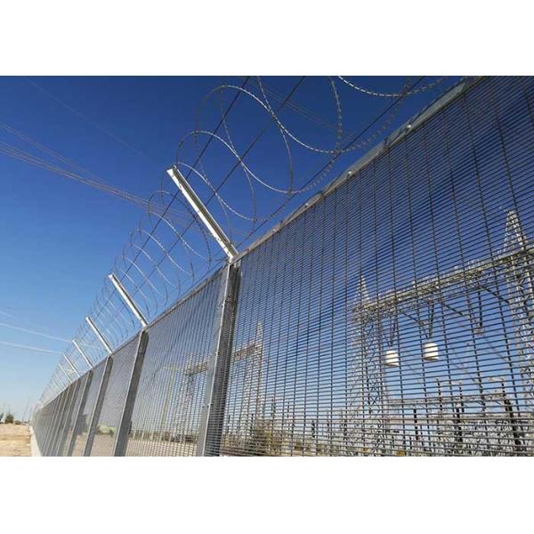4mm Wire H post HD Galvanized Anti Theft Fence