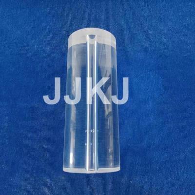 Ultra Clear Optical Grade Sapphire Tube With Hole 90% Clear Aperture