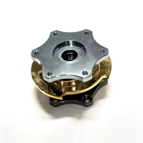Custom CNC Machined Steering Quick Release Wheel Car With D Lock System 70mm