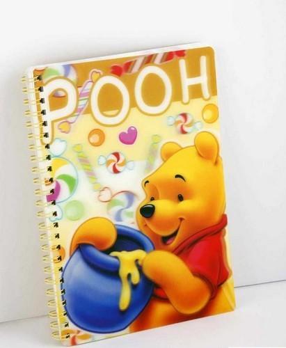 PLASTIC LENTICULAR 3D printing notebook flip animation notepad cover motion 3d Lenticular Book Cover