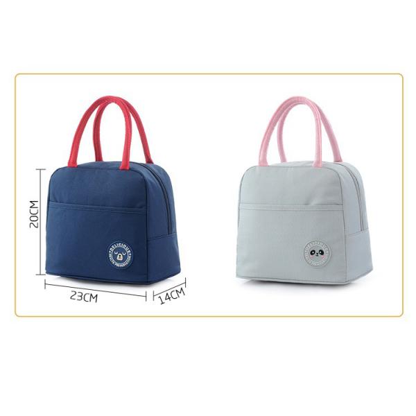 Изготовленная на заказ розовая изолированная сумка обеда более крутая с обслуживанием OEM для школы