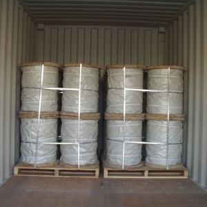 Middle And High Carbon Galvanized Steel Rope , Non - Alloy Bridge Strand Guy
