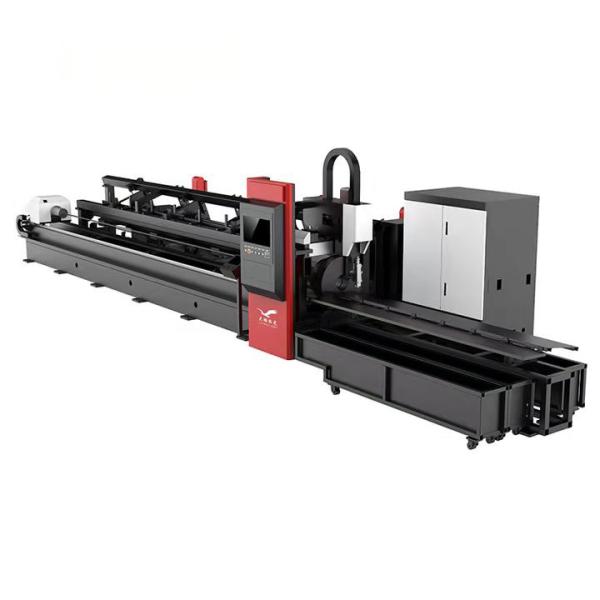 Industrial Durable CNC Laser Pipe Cutter , Automatic Fiber Laser Pipe Cutting