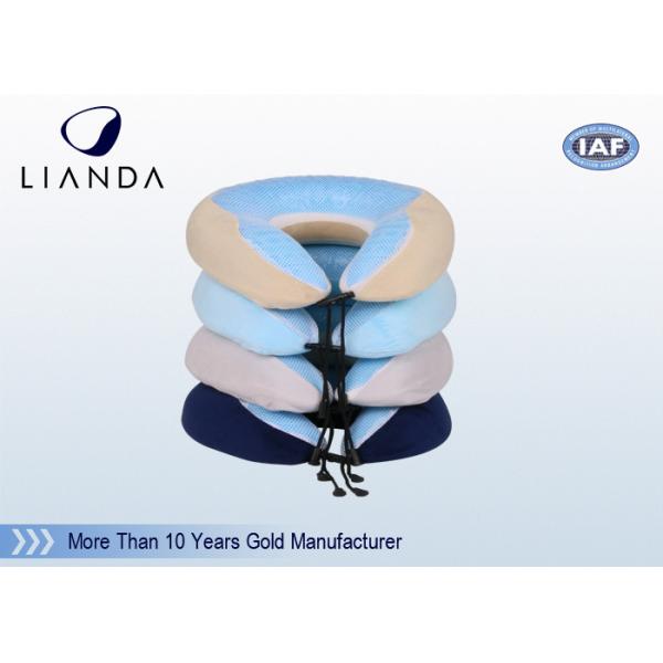 Dark Bule Hydraluxe Gel Cooling Pillow , Pillow With Cooling Gel 30×29×11cm