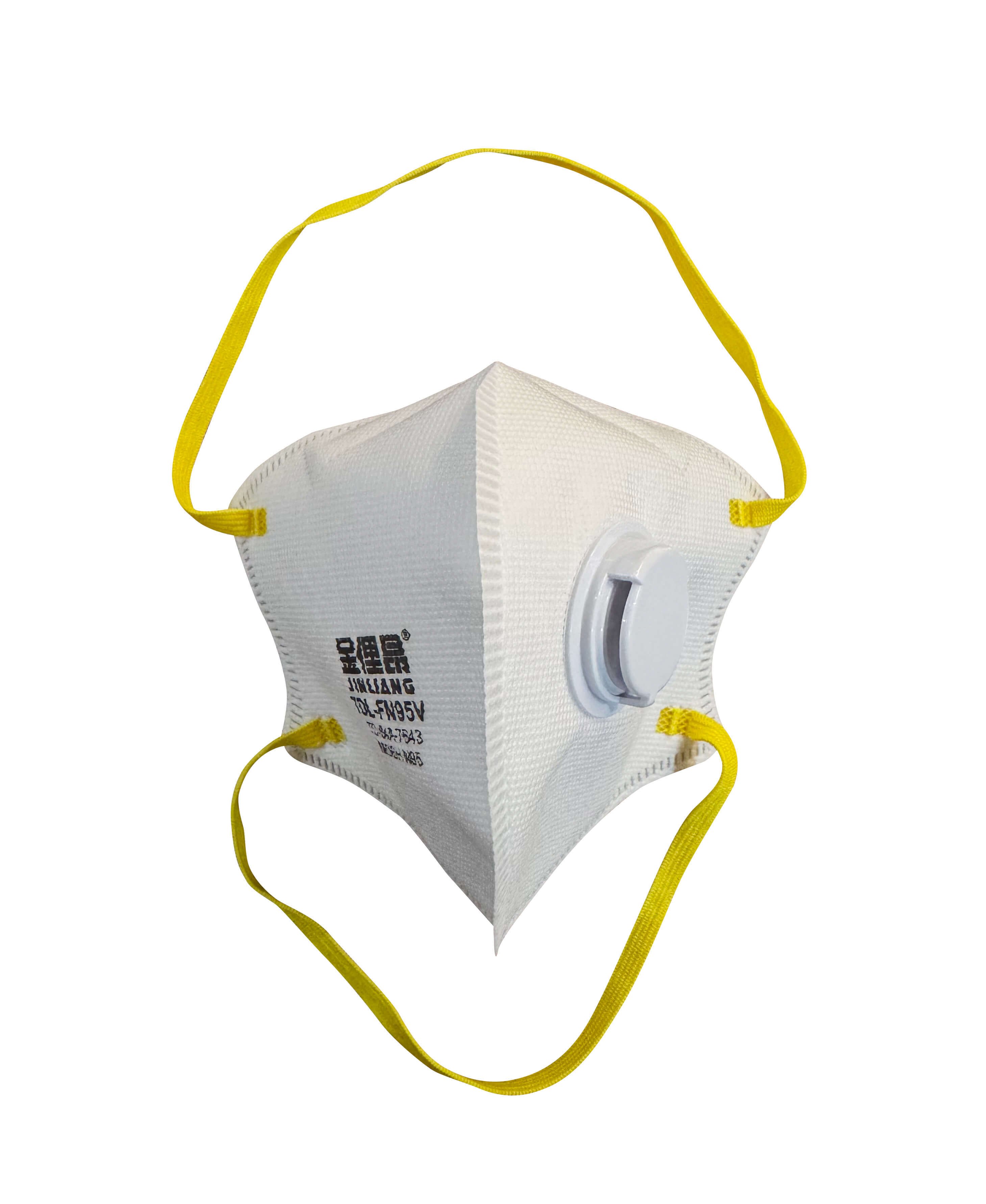 NIOSH Approved N95 Disposable Molded Cup Without Valve Filtering Facepiece Respirator For Non-Oil Particulate Protection