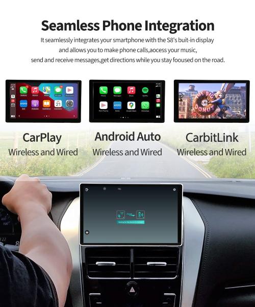 Universal Car Radio Android13 Car Player with 11.5inch QELD Screen and 8 Core TS10 Radio