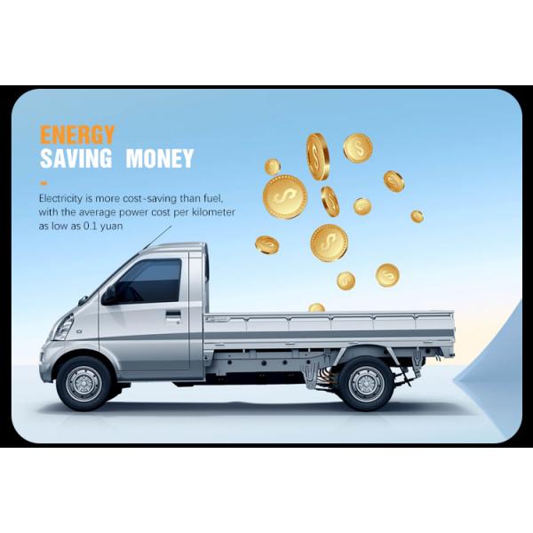 Vehículo eléctrico 4x4 Truckstrucka Wuling Hongguang Mini Ev 2023 para el mercado de los EE.UU. Rango km 170 Velocidad máxima 100 Km/h