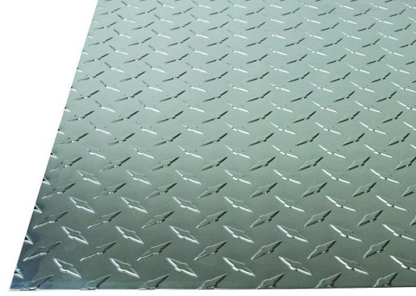 RuiYi 3003 Aluminum Diamond Plate 0.25 X 24 X 24 ASTM B209-10 Standard