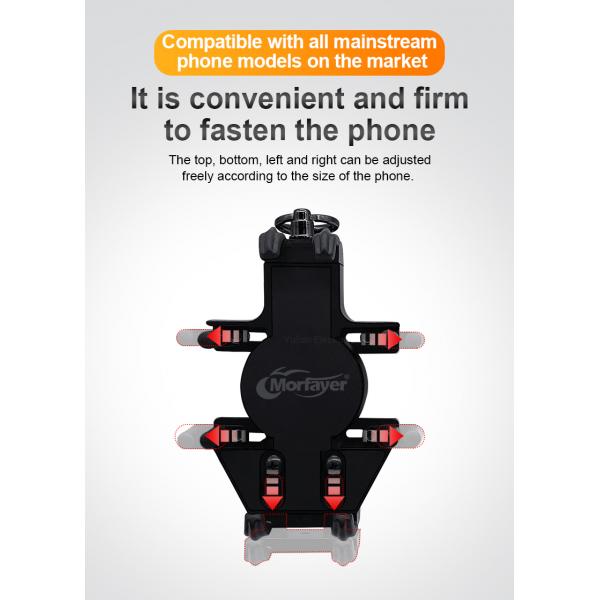 15W 5V 2.4A Motorcycle Wireless Charger Mount Waterproof