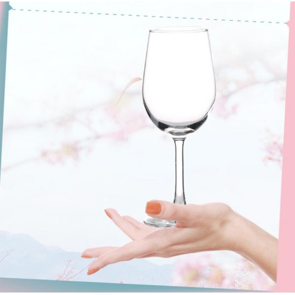 Бокалы 300ml руки ресторана надутые неэтилированные красные