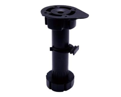 Pp / Abs Plastic Adjustable Cabinet Feet Easy Installation In Black / White Color