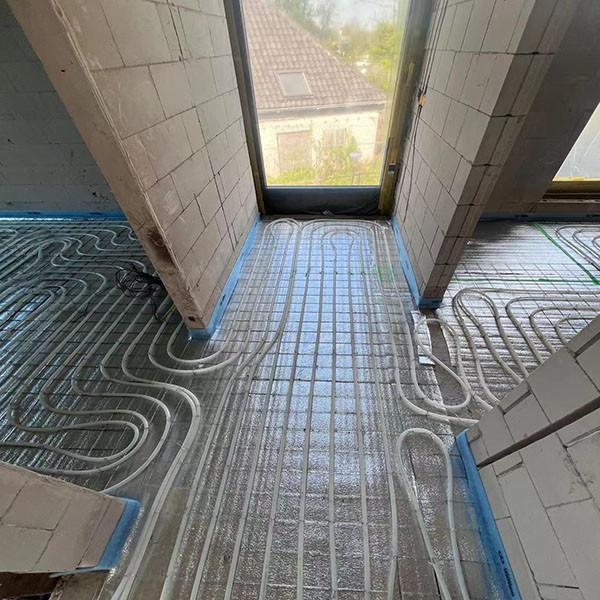 VMPET/Al Foil Roll For Floor Heat Reflective Film Composite Film For Building