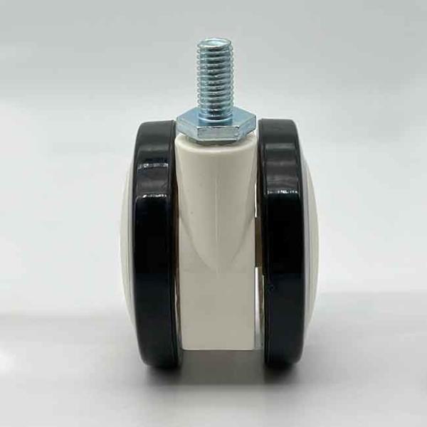 75mm Polyurethane Medical Caster Wheels For Hospital Bed Medical Cart Castor