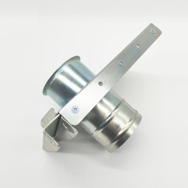 Custom Sheet Metal Fabrication Galvanized Blast Gate Or Sliding Damper