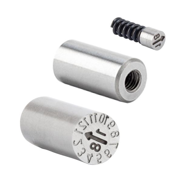 Interchangeable Mold Date Inserts ISO9001 Injection Injection Mold Date Stamp Customized Design