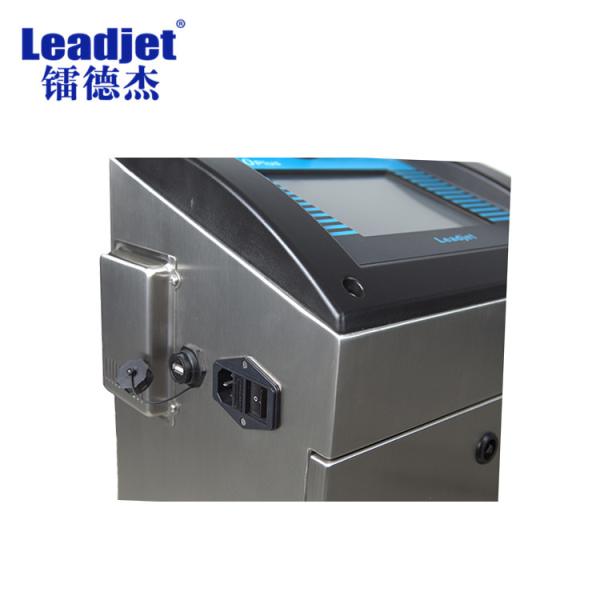 Serial Number Leadjet Inkjet Printer Continuous Industrial MEK Ink Type