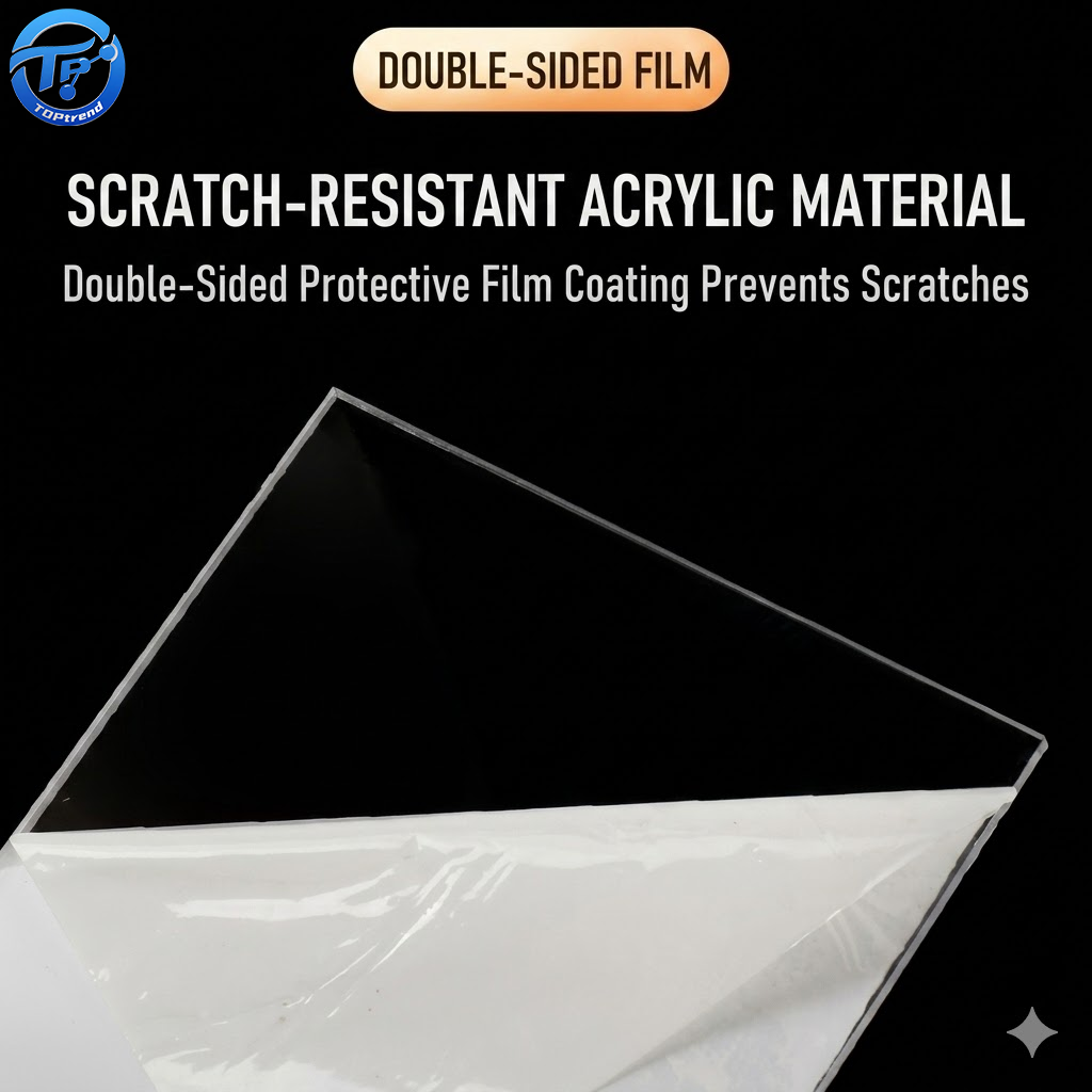 Custom Clear Flexible Rigid PVC Sheet Plastic Board 1mm 2mm 3mm 5mm 10mm Anti Scratch Transparent PVC Plate for Signs and Crafts