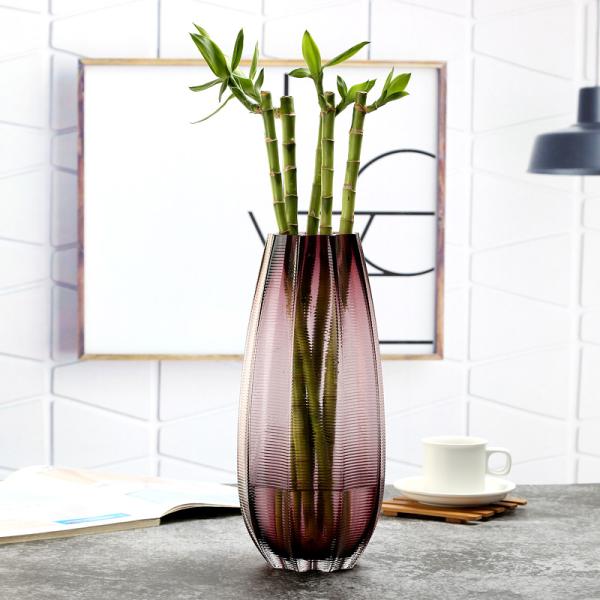 Wholesale Colorful Glass Flower Vase for Home Decoration