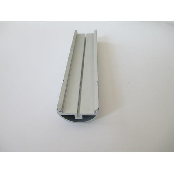 Alkali Sand Silver Anodized Industrial Aluminum Profile T5 / T6 State For LED Strip