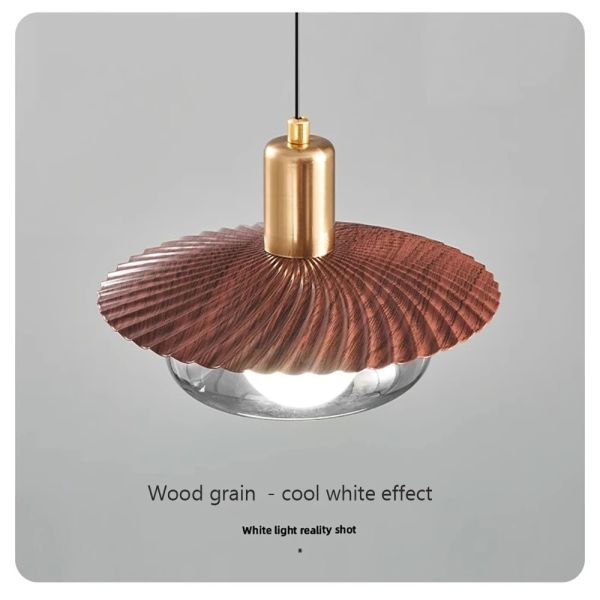 Glass Lampshade Bedroom Living Room Hanging Lights Vintage Led Glass Pendant Lamp Fixture (WH-VP-340)