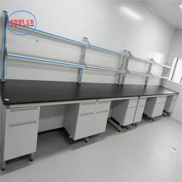 Some Assembly Required Chemistry Laboratory Furnitures  Manufacturers with Chemical-resistant Laminate Work Surface