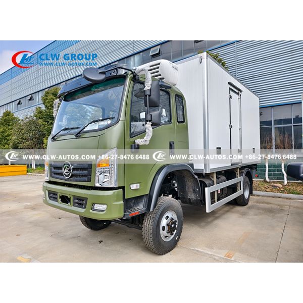 6-Ton All-Wheel Drive Refrigerated Truck with KCOLD Refrigeration Unit