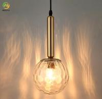 Boule de Luxe Lumineuse 15cm Led Verre Suspension Design Nordique