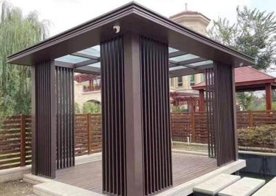 Modern Style Fibreglass Structures Or Buildings Used In Recreational Areas