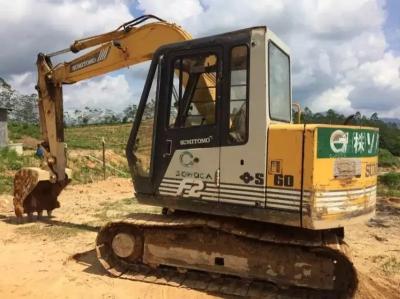Sumitomo S160 usou o deslocamento de 6 toneladas do escavador 5.883L da máquina da máquina escavadora