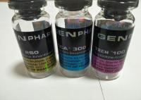 O vário tubo de ensaio de vidro do GEN PHARMA 10ml etiqueta etiquetas do tubo de ensaio do laser de DECA/TESTE E 300