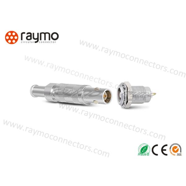 Reliable Half Moon Connector, Straight Cable Connector Shock Vibration Resistance