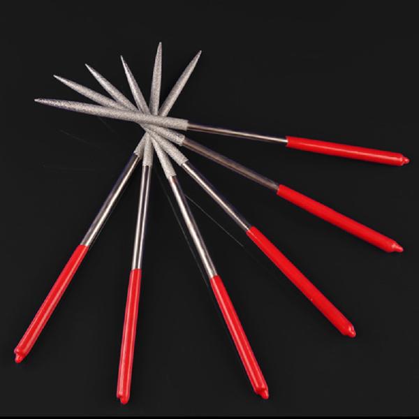 160mm Electroplated Diamond Needle Files