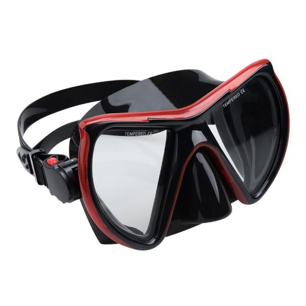 PC Plastic Underwater Scuba Diving Mask Snorkel For Water Sports