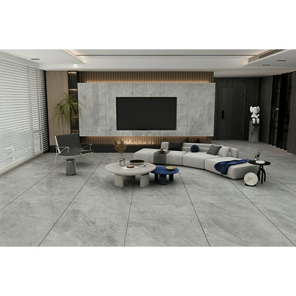 Carreau de porcelaine émaillée polie grise 900x1800mm Sol et mur intérieur