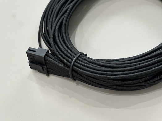 Custom ATX 24 Pin PSU Power Connector Cable, Braided Sleeved Wire Harness for Gaming PC Motherboard, High Current Electrical Transmission, OEM Server Power Supply Systems
