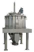 PLGZ-1250 GMP Pull Bag Scraper Centrifuge for Antibiotic & Vitamin Solid-Liquid