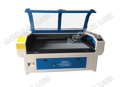 High Speed Laser Cutting Machine Double Head Laser Cutter For Garment Labels
