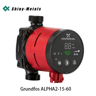 Grundfos Alpha2 -25-60 N 180 pompe à circulation chauffage par le sol à domicile pompe à eau chaude économie d'énergie et silencieux