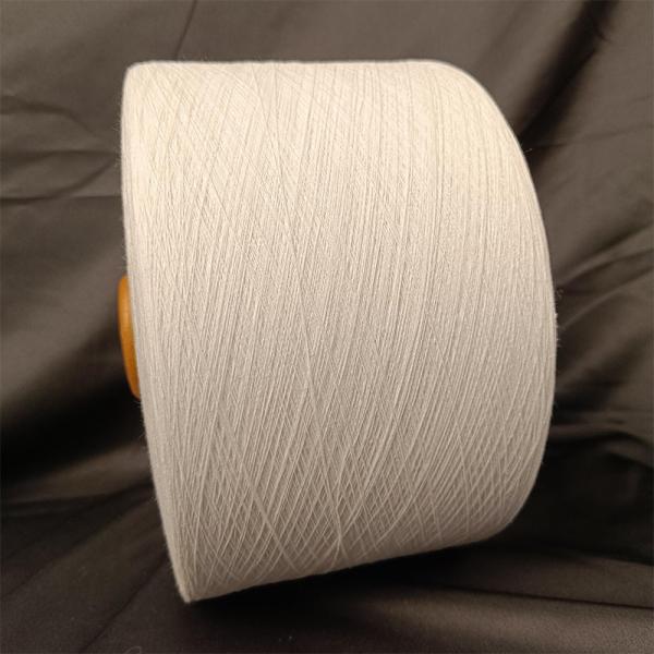 16s 20s 21s chaussettes fils de coton régénérés fils de coton recyclés polyester mélangé fils