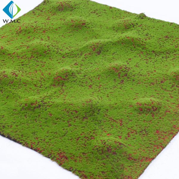Moss Panel Type Artificial Vertical Garden , Hedge Boxwood Grass Wall