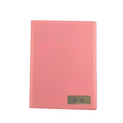 Banco de energia móvel portátil durável, carregador de bateria 5000 mah 5 v 2.1a