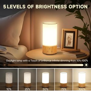 VALED Cylindrical 10000 Lux Mood Therapy Light with 2700K-6000K Color Temp and