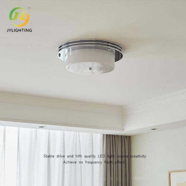 Скандинавский железный коридор Балкон Внутренний потолочный свет Современное стекло Минималистский свет спальни