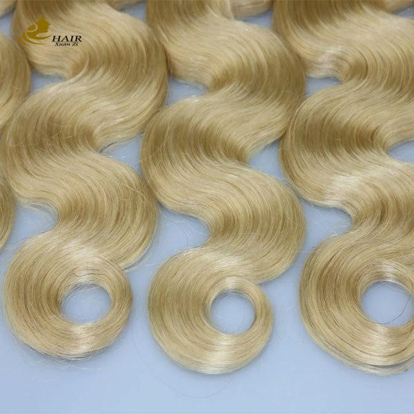 100% человеческая кутикула выровнена 613 девственная тень расширения человеческих волос без швов ODM