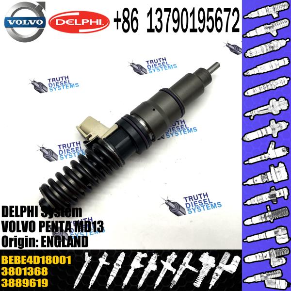 Injetor de combustível diesel BEBE4D18001 BEBE4D27001 21379931 3889619 3801368 para VOL PENTA MD13