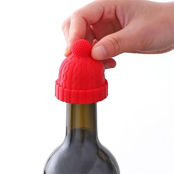 Забавный и многоразовый Силиконовый винный бутылочный крышка пивные крышки крышки бутылки уплотнитель Милые винные аксессуары Кухонные гаджеты