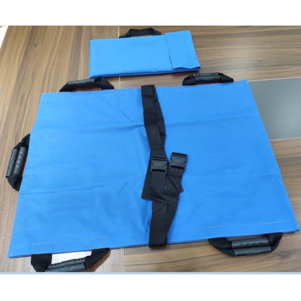 Folding Stretcher 10 Handles Sheet Medical Soft Stretcher Carry Bag Surgical Medical Kit 178cm