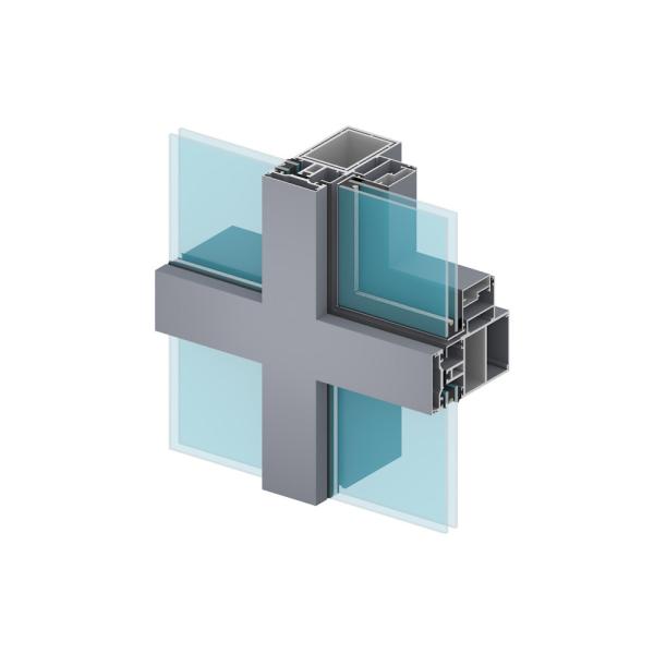 Вставая на сторону алюминий внешней стены прессовал штранг-прессования алюминиевого окна профилей